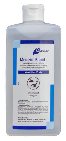 Medizid Rapid+ Flächendesinfektion 500 ml