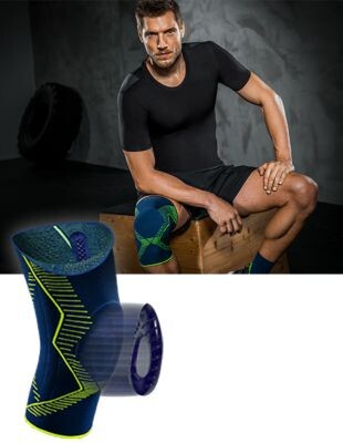Kniebandage Genumedi® E+motion® 3.0 extraweit - Größe VI