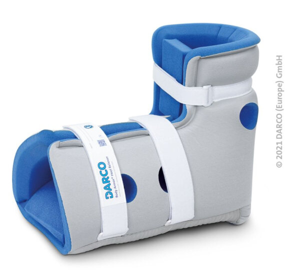Fersen-Freilagerung Body Armor Heel Reliever, Schaumstoff grau-blau - glatter Schaumstoff