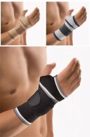 Handgelenkbandage ManuBasic® - Farbe silber, links, Größe S