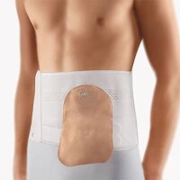 Stoma-Bandage Bort