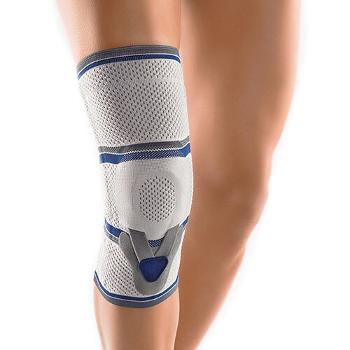 Kniegelenkbandage Bort Osgood-Schlatter - Farbe silber, Größe 4+