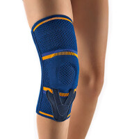 Kniegelenkbandage Bort Osgood-Schlatter - Farbe silber, Größe 4+