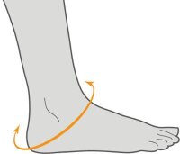 Sprunggelenkorthese PROCARE® Stabilized Ankle Brace