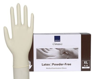 Latex-Handschuhe - Größe L