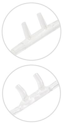 AEROpart® Sauerstoff-Brille - gebogener Nasenstutzen
