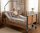 Ecofit S -  Gebrauchtes Pflegebett inkl. Aufrichter u. Holzseitengitter