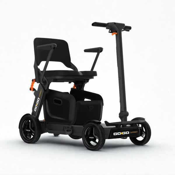 GoGo Compact Elektromobil – Faltbarer Miniscooter von Pride Mobility