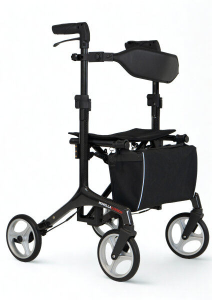 Movella Carbon Rollator – Ultraleicht mit Carbon-Rahmen