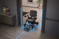 Pride Jazzy Assist – faltbarer Carbon-Elektrorollstuhl mit Fahrassistenz