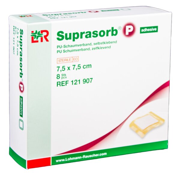 Suprasorb® P selbstklebend-7,5 x 7,5 cm