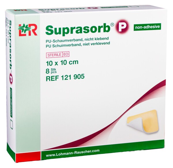 Suprasorb® P nicht klebend-10 x 10 cm