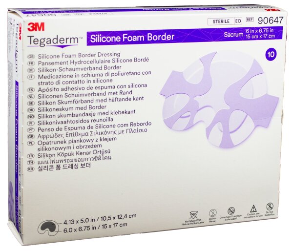 3M™ Tegaderm™ Silikon-Schaumverband