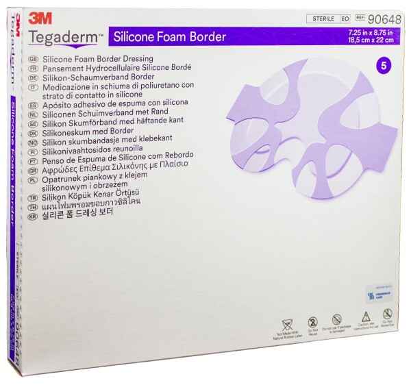 3M™ Tegaderm™ Silikon-Schaumverband 18,5 x 22 cm