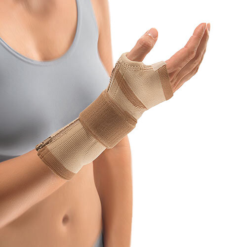 BORT ManuZip® Eco Handgelenkbandage Beige-Rechts-L