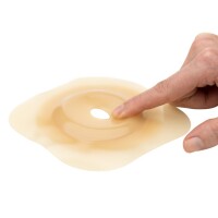 Nova™ 2 Convex Basisplatte 55 mm-15 mm (vorgestanzt)-42 mm-115 x 115 mm