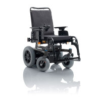 E-Rollstuhl Minko 6 km/h mit Hinterradantrieb und 50 Ah AGM Batterie