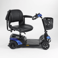Elektro-Scooter COLIBRI 4-Rad 6 km/h saphirblau