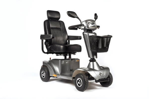 Scooter S400 4-Rad 6 km/h silber metallic