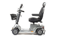 Scooter S400 4-Rad 6 km/h silber metallic