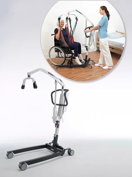 Patientenlifter BIRDIE EVO COMPACT 100 mm mit Gurt Gr. M