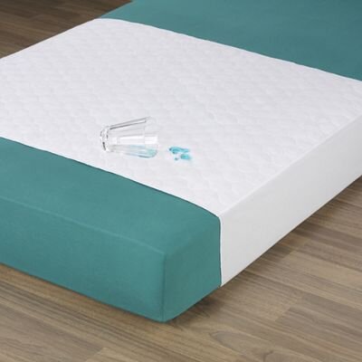 Bettschutzeinlage Baumwolle-Molton 75 x 170 cm, weiß
