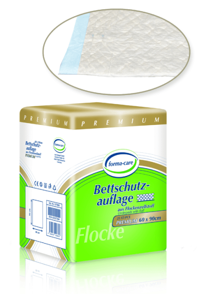 Flockenauflage forma-care PREMIUM 60 x 90 cm, 1 Karton mit 3 x 30 Stück