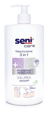 Seni Care 3 in 1 Waschcreme mit Urea