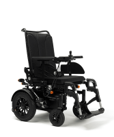Elektro-Rollstuhl Turios Sitztiefe 44 cm schwarz komplett
