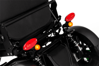 Elektro-Rollstuhl Turios Sitztiefe 44 cm schwarz komplett