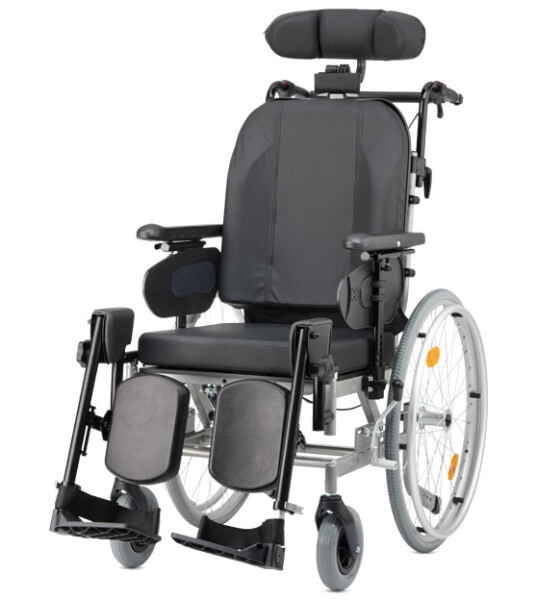 Multifunktionsrollstuhl PROTEGO mit Trommelbremse - Sitzbreite 44 bis 46,5 cm