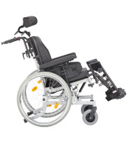 Multifunktionsrollstuhl PROTEGO mit Trommelbremse - Sitzbreite 44 bis 46,5 cm