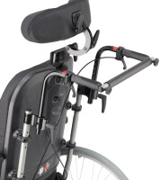 Multifunktionsrollstuhl PROTEGO mit Trommelbremse - Sitzbreite 44 bis 46,5 cm