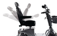 Scooter S700 4-Rad Elektromobil grau-metallic