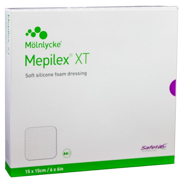 Mepilex ® XT, steril 15 x15 cm, 5 Stück