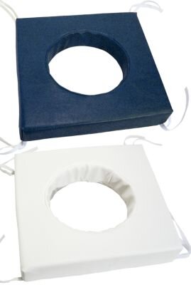 Toilettenstuhlkissen - Farbe blau