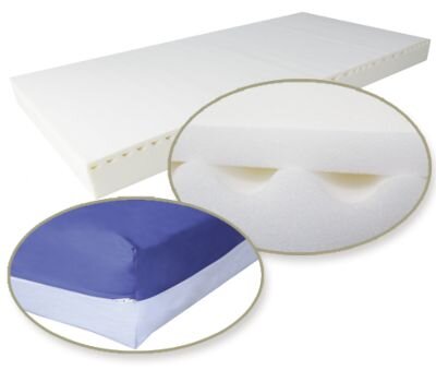 Anti-Dekubitus-Schaumstoff-Matratze Olymp - Breite 90 cm