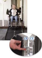 Rollstuhlrampe, faltbar