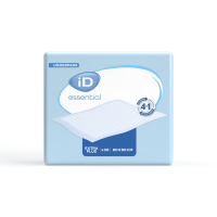 Krankenunterlage iD Essential Protect PE 60 x 90 cm, weiß