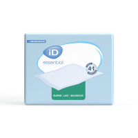 Krankenunterlage iD Essential Protect PE 60 x 90 cm, weiß