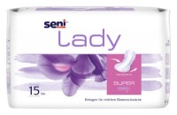 Inkontinenzeinlagen Seni Lady Slim Extra | Saugstärke ca. 470 g | Maße 28,5 x 14 cm | VE 24 x 15 Stück
