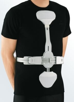 Hyperextensionsorthese 3C - normaler Sternalstab 27 cm, Größe 1
